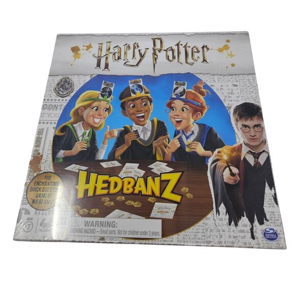 NEW Sealed Harry Potter Hedbandz Question Board Game Wizarding World Trivia - Picture 1 of 3